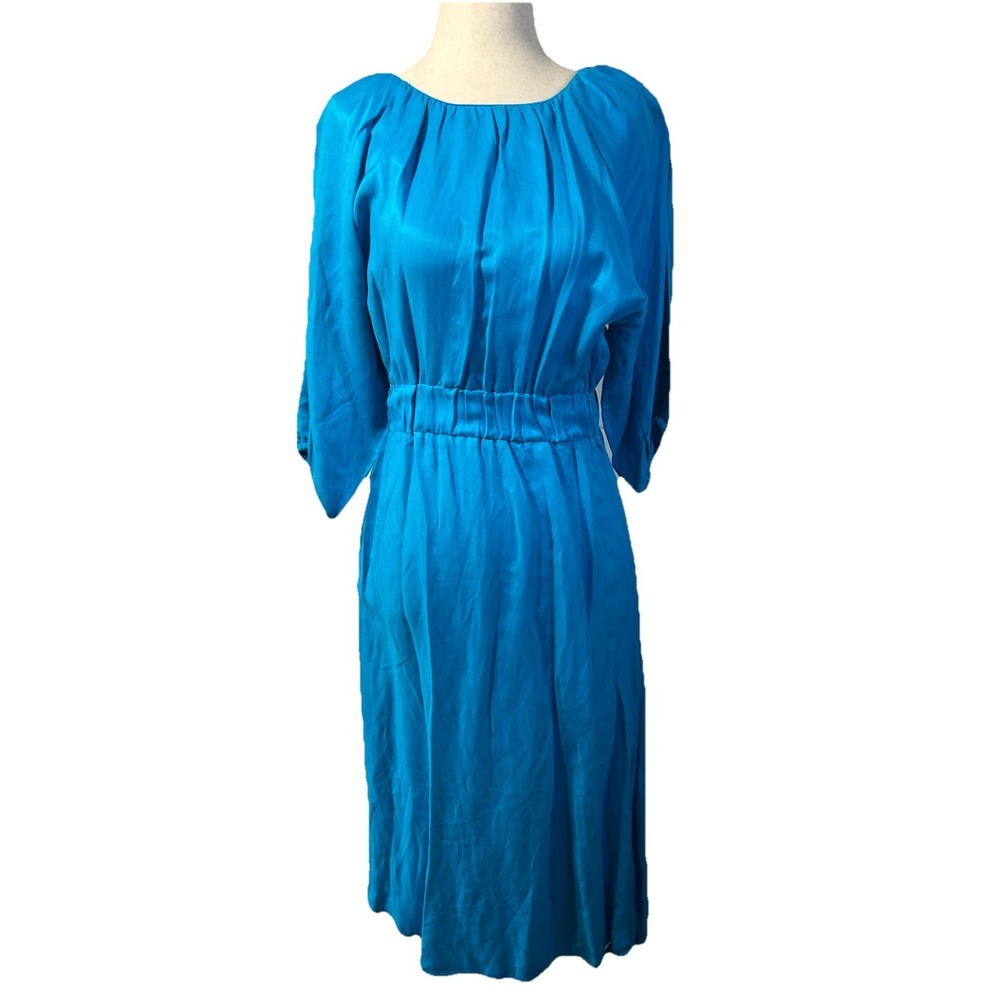 Summer Nocturne Boutique Blue Dress Size Small 36 NWT